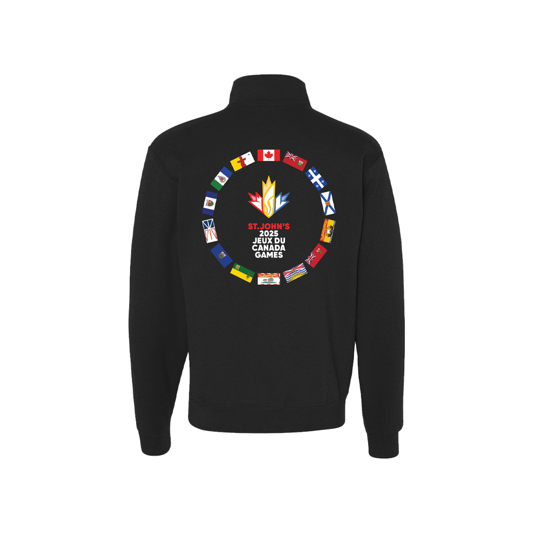 25CG Quarter Zip Flags