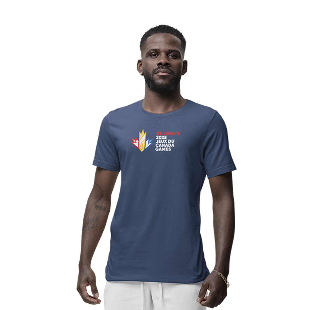 25CG Relaxed Tee Full Colour Men's St. John's 2025 Canada Games