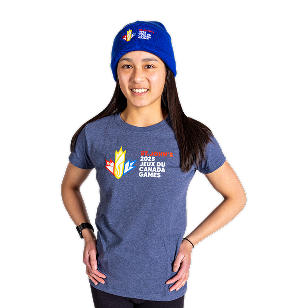 25CG Relaxed Tee Full Colour Women's St. John's 2025 Canada Games