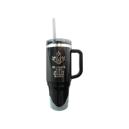 JC25 Collection d’été - Tasse de voyage avec paille 40 oz